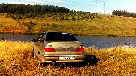 На природе