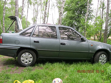 на природе