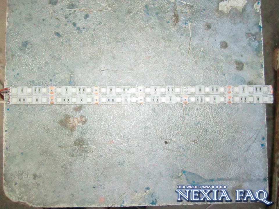 Светодиодные габариты на нексии Светодиодные габариты на нексии (nexia)