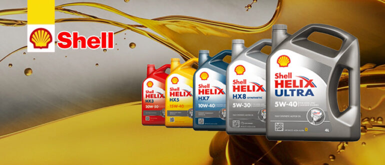 Ассортимент масел Shell и их применение